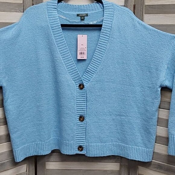 Women's Slouchy Button-Front Cardigan | Wild Fable | XXL - Picture 3 of 10